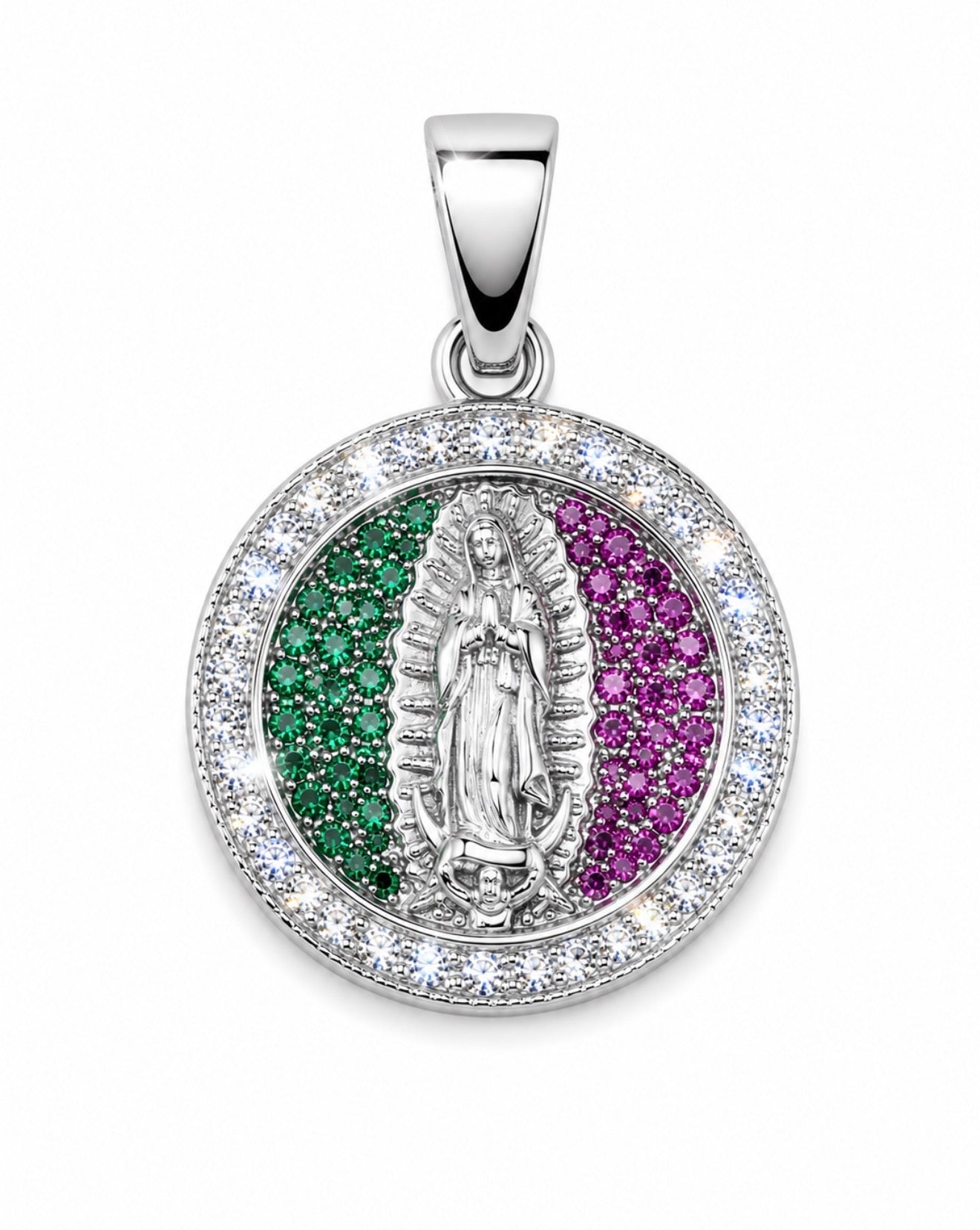 925 Silver Virgin Guadalupe